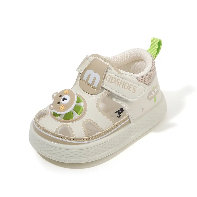 Summer baby sandals men's and women's baby toddler shoes soft bottom hollow breathable sandals 1 one and a half 2 years old baby shoes - Image 6