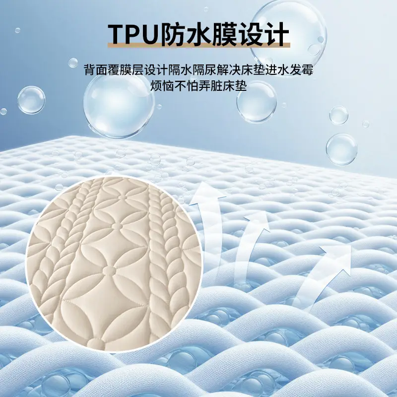 Waterproof Urine-Proof Bed Sheet Single Piece Thickened Simmons Mattress Protector Full-Cover Bed Cover 2026 New Model Suitable for All Seasons