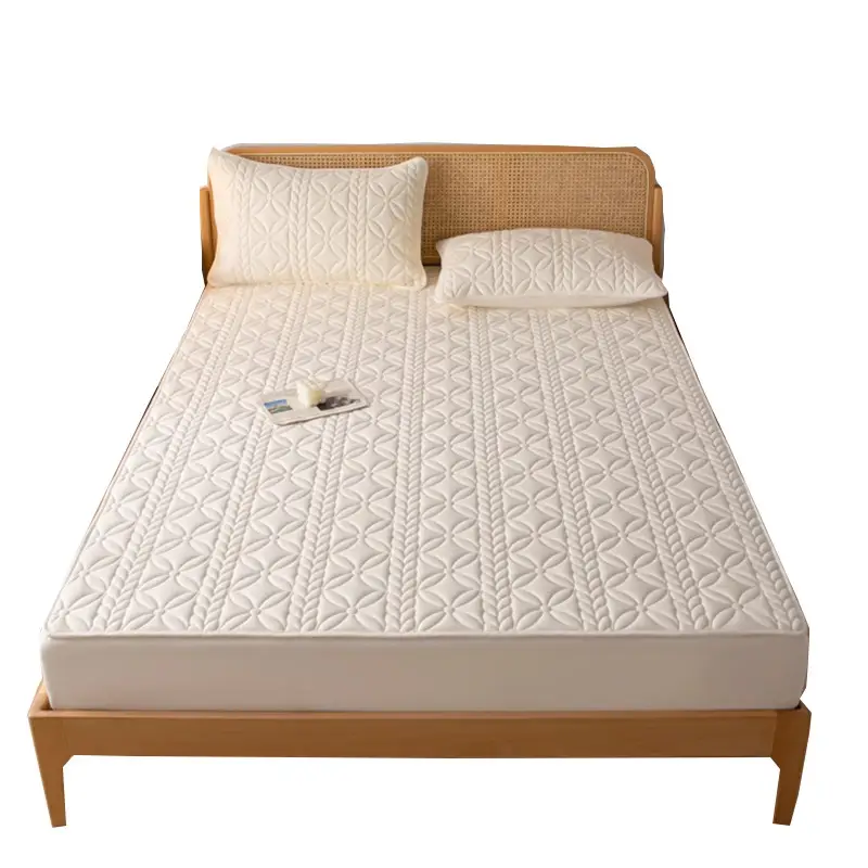 Waterproof Urine-Proof Bed Sheet Single Piece Thickened Simmons Mattress Protector Full-Cover Bed Cover 2026 New Model Suitable for All Seasons