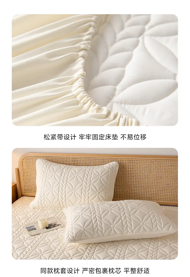 Waterproof Urine-Proof Bed Sheet Single Piece Thickened Simmons Mattress Protector Full-Cover Bed Cover 2026 New Model Suitable for All Seasons — feature 19