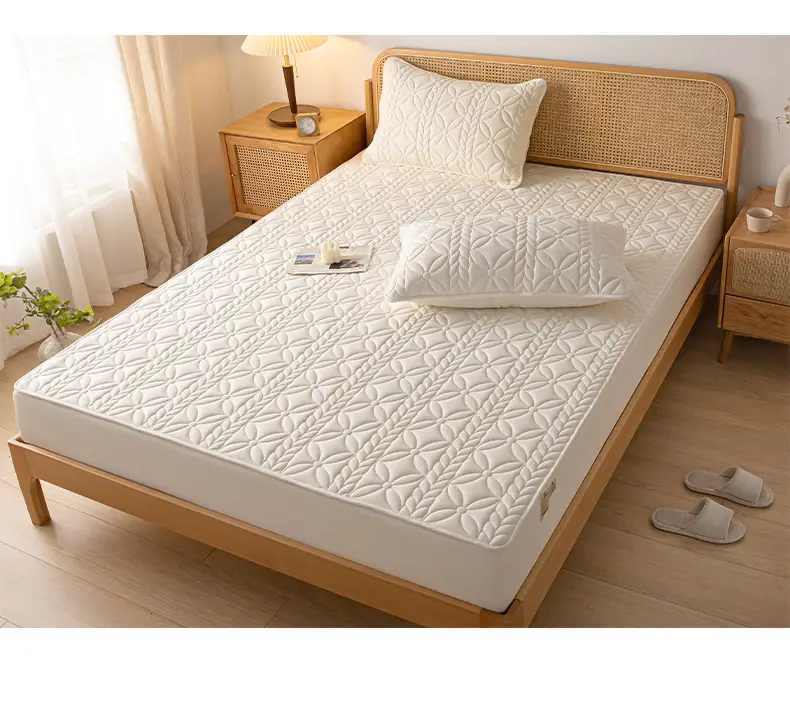 Waterproof Urine-Proof Bed Sheet Single Piece Thickened Simmons Mattress Protector Full-Cover Bed Cover 2026 New Model Suitable for All Seasons — feature 7