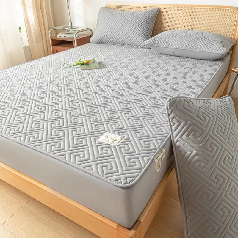 Waterproof Urine-Proof Bed Sheet Single Piece Thickened Simmons Mattress Protector Full-Cover Bed Cover 2026 New Model Suitable for All Seasons
