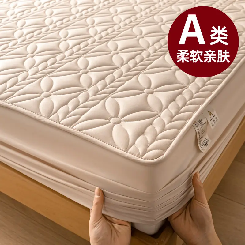 Waterproof Urine-Proof Bed Sheet Single Piece Thickened Simmons Mattress Protector Full-Cover Bed Cover 2026 New Model Suitable for All Seasons