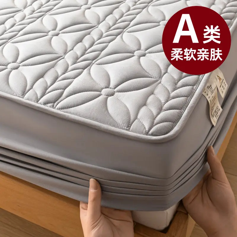 Waterproof Urine-Proof Bed Sheet Single Piece Thickened Simmons Mattress Protector Full-Cover Bed Cover 2026 New Model Suitable for All Seasons