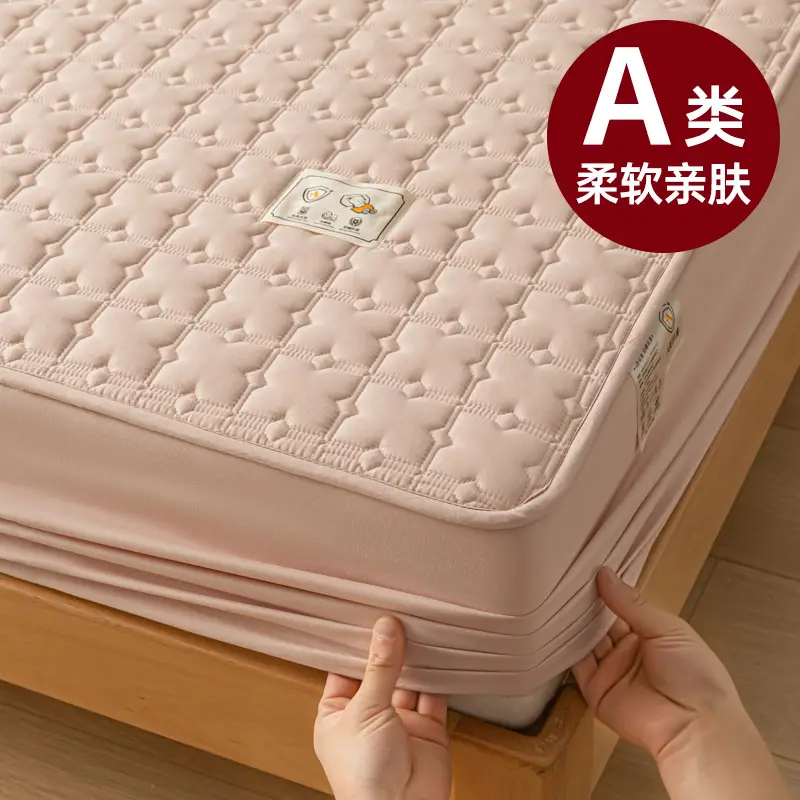 Waterproof Urine-Proof Bed Sheet Single Piece Thickened Simmons Mattress Protector Full-Cover Bed Cover 2026 New Model Suitable for All Seasons