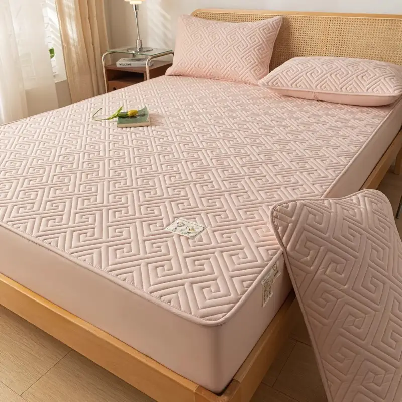 Waterproof Urine-Proof Bed Sheet Single Piece Thickened Simmons Mattress Protector Full-Cover Bed Cover 2026 New Model Suitable for All Seasons