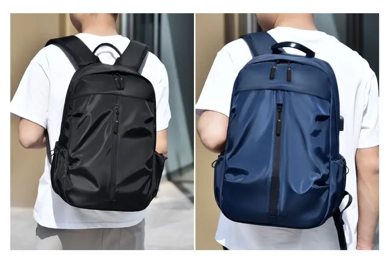 New Backpack Men's Advanced Sense Anti-splashing Business Backpack Large Capacity Travel Laptop Bag Wholesale — feature 16