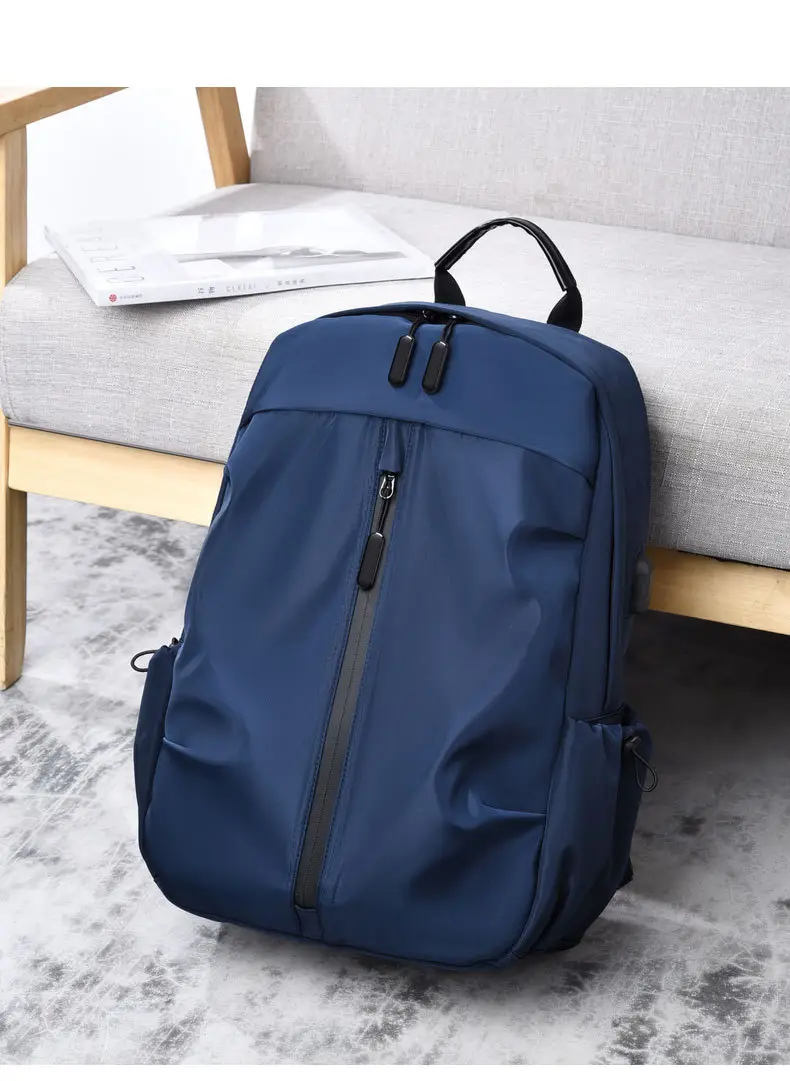 New Backpack Men's Advanced Sense Anti-splashing Business Backpack Large Capacity Travel Laptop Bag Wholesale — feature 22