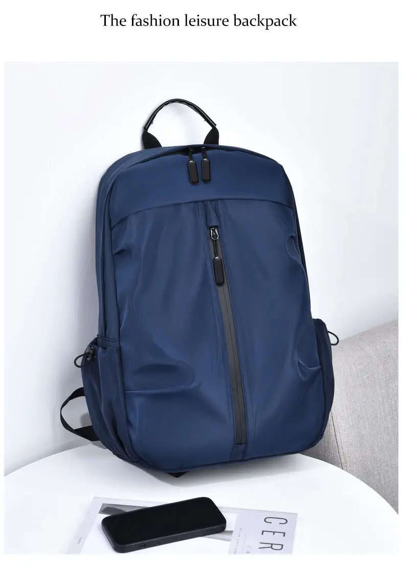New Backpack Men's Advanced Sense Anti-splashing Business Backpack Large Capacity Travel Laptop Bag Wholesale — feature 23