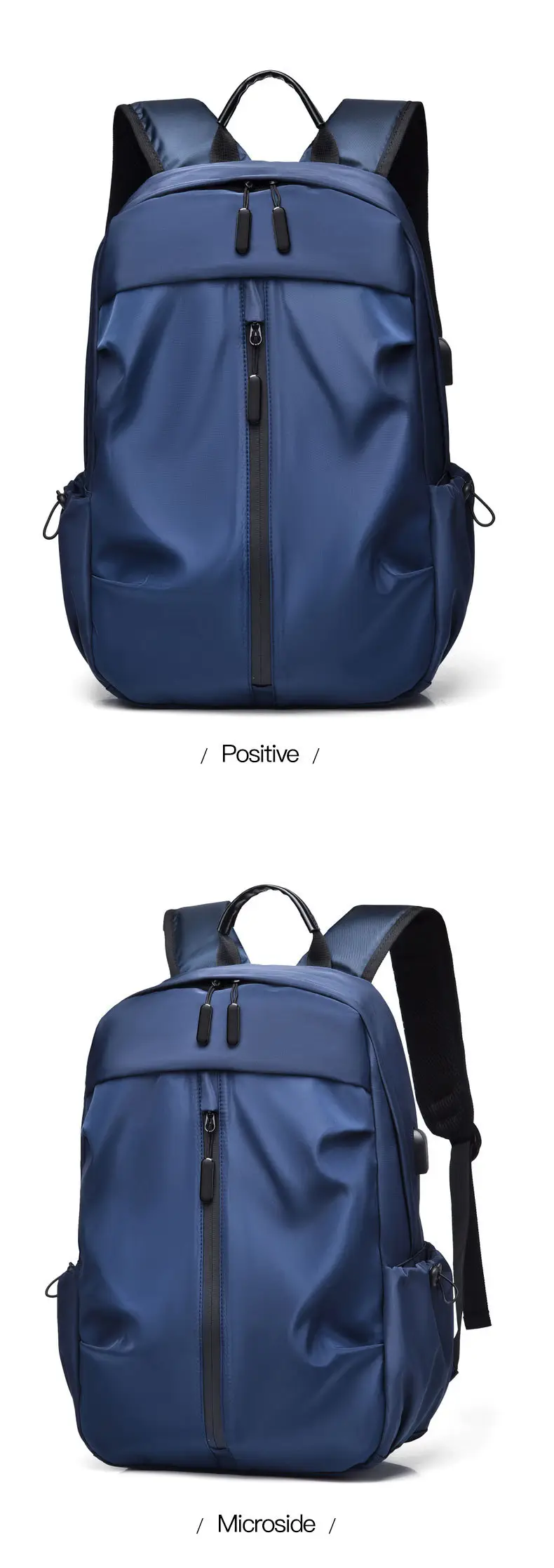 New Backpack Men's Advanced Sense Anti-splashing Business Backpack Large Capacity Travel Laptop Bag Wholesale — feature 29
