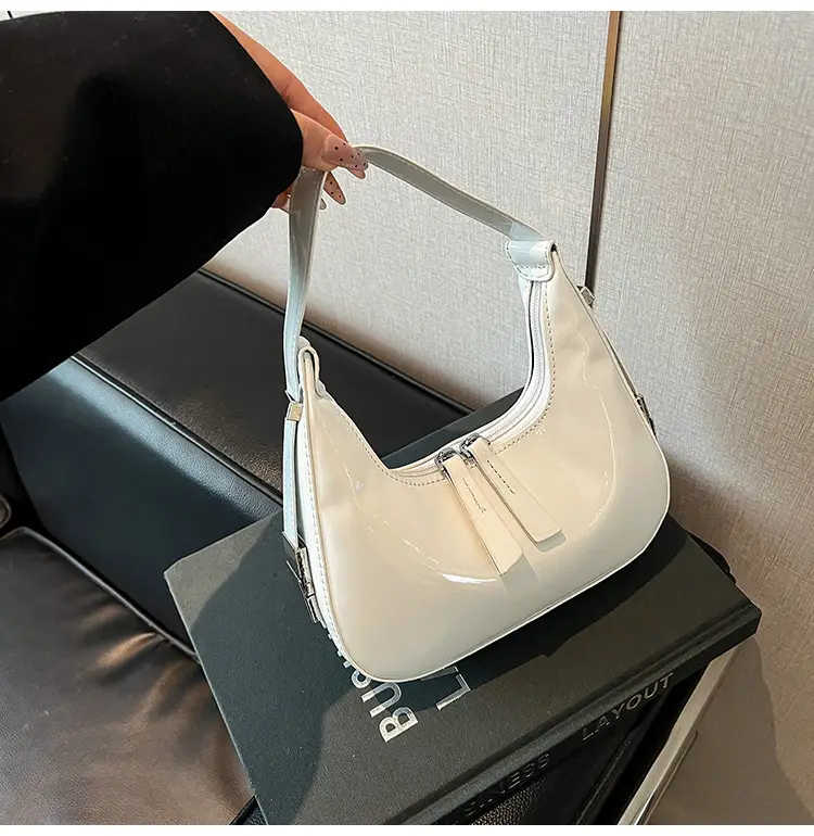 Red Glossy Crossbody Bag for Women Spring Summer — feature 19