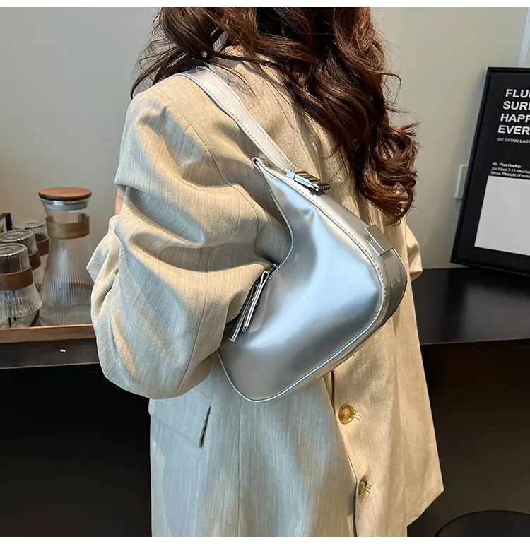 Red Glossy Crossbody Bag for Women Spring Summer — feature 27