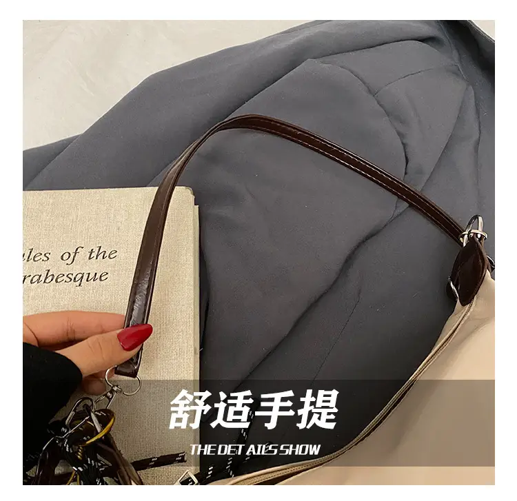 High-end 2025 Women's Large Cap Bag Tan Leather — feature 7