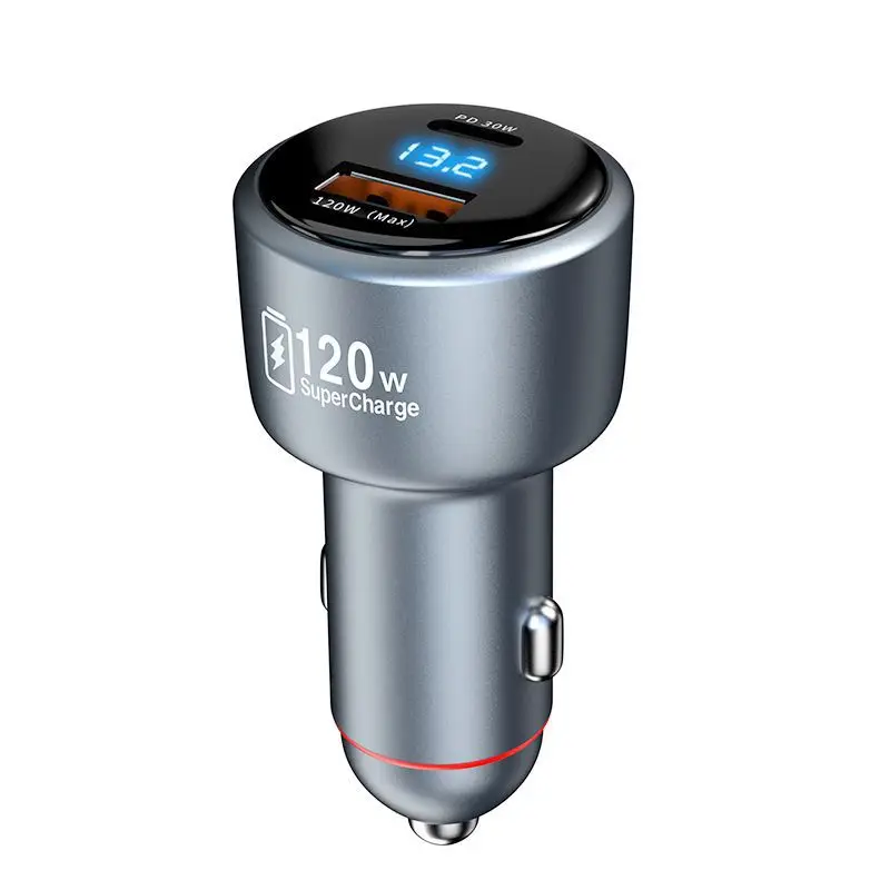 120W Super Fast Car Charger for Xiaomi Apple Phones - Image 13