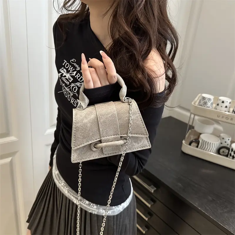 Silver Chain Crossbody Bag for Women 2025 - Image 5