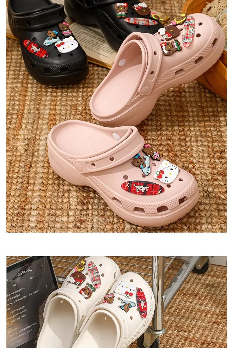White Chao Thick Sandals for Girls Summer โ feature 7