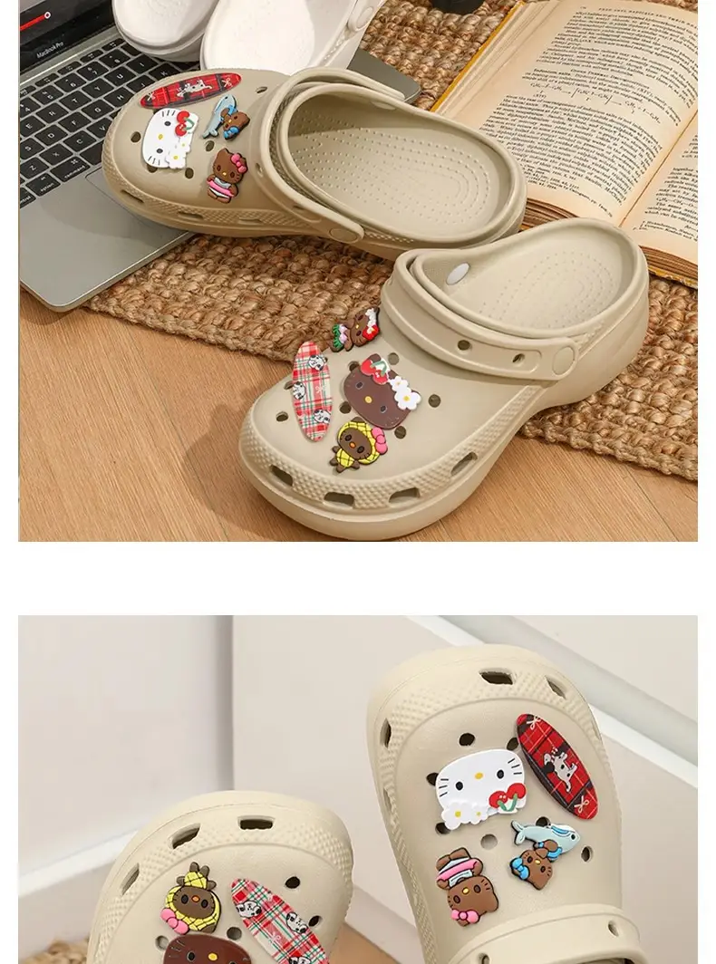 White Chao Thick Sandals for Girls Summer โ feature 8