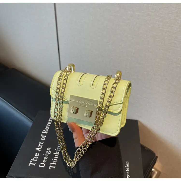 Light Blue Chain Crossbody Bag for Women — feature 24