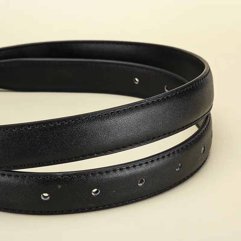 Women's Gold Plated Belt with Genuine Leather - Image 9