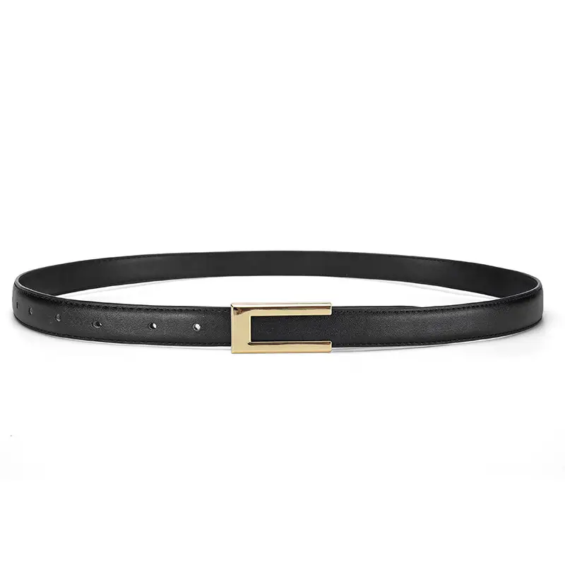Women's Gold Plated Belt with Genuine Leather - Image 10