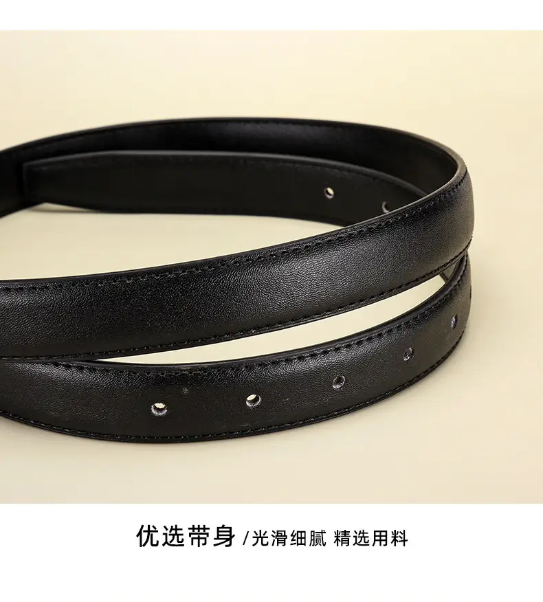 Women's Gold Plated Belt with Genuine Leather — feature 13