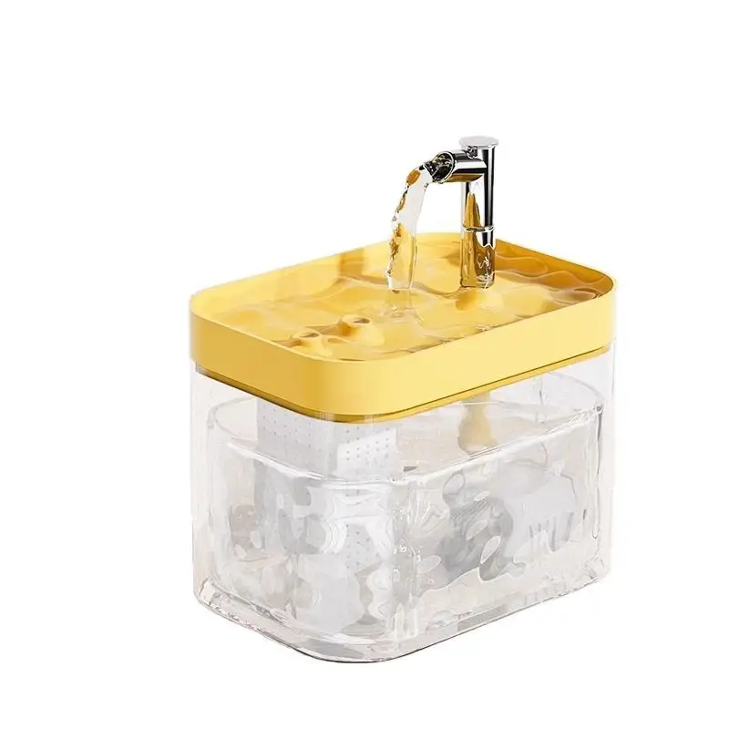 Pet Water Dispenser Flowing Water Mute Cat Water Dispenser Drinking Water Automatic Pet Dog Feeding Water Circulation Pet Supplies