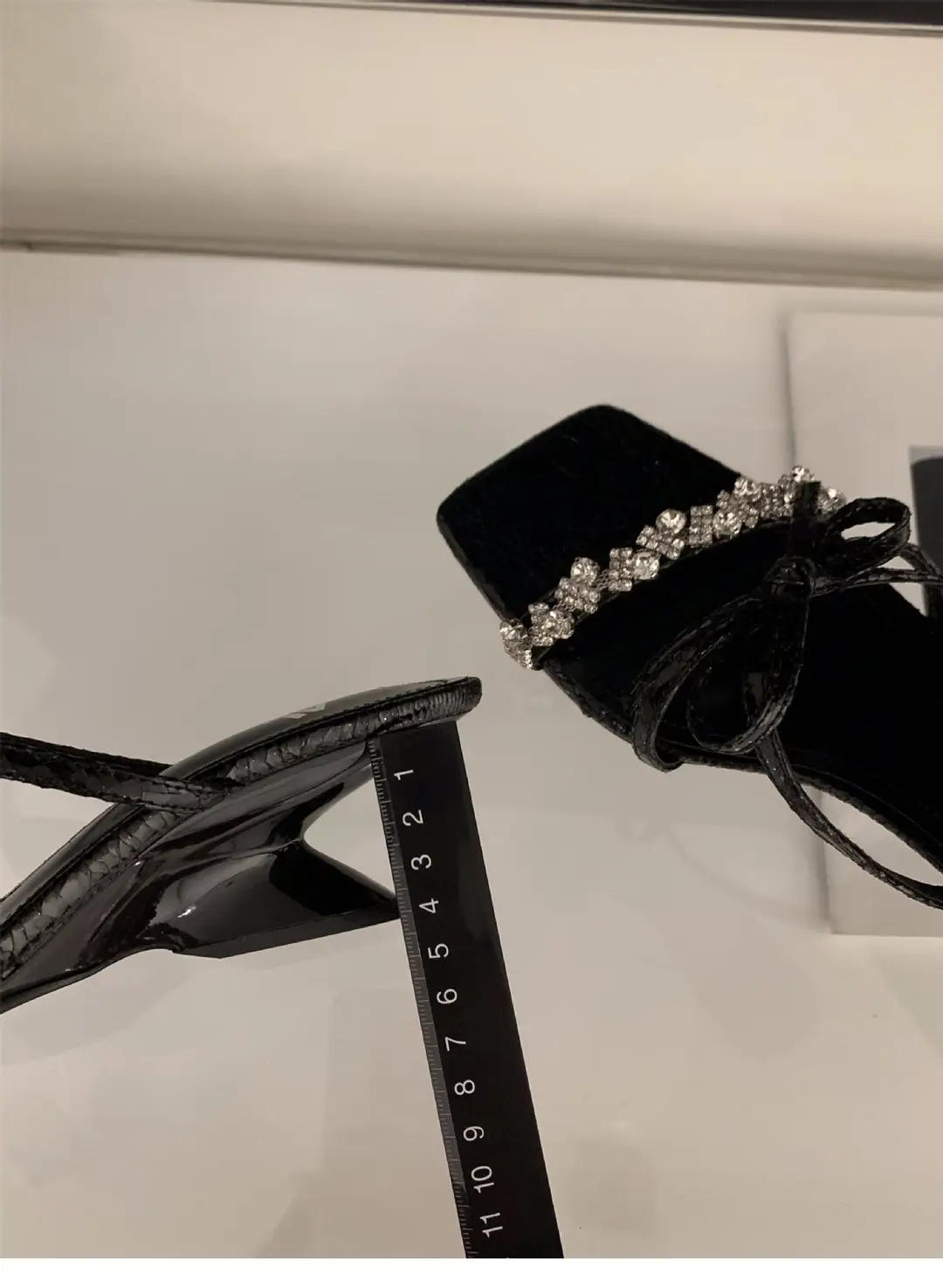 Wedge French Small Sandals Fairy Shoes 2024 New Summer Outfit Skirt High Heel Rhinestone Sandals — feature 14