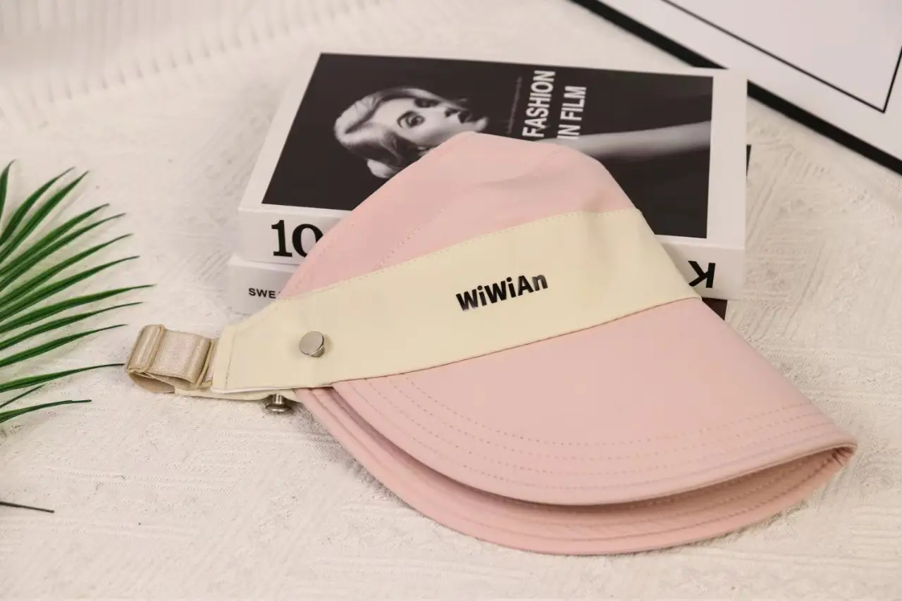 Women's Anti-UV Sun Hat Large Bim White Band - Image 4
