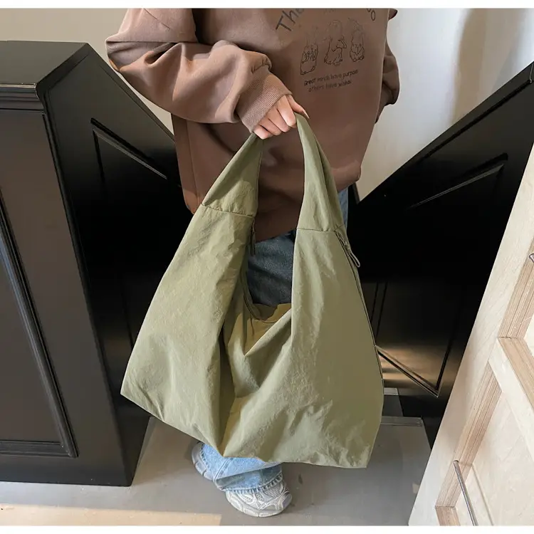 Japanese Korean Style Nylon Tote Bag Women Large Capacity — feature 16