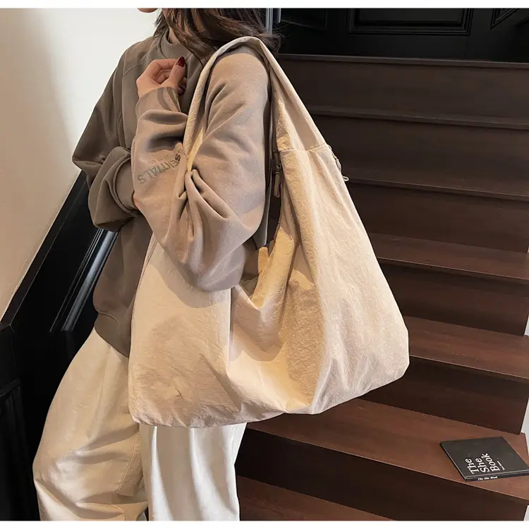 Japanese Korean Style Nylon Tote Bag Women Large Capacity — feature 28