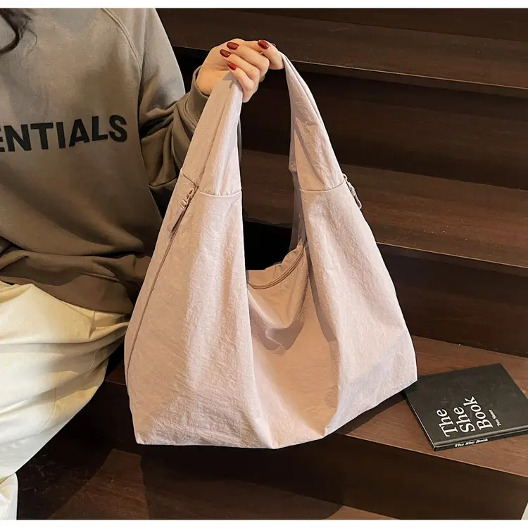 Japanese Korean Style Nylon Tote Bag Women Large Capacity — feature 32