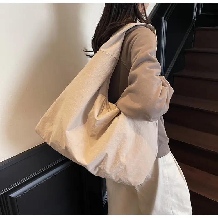 Japanese Korean Style Nylon Tote Bag Women Large Capacity — feature 33