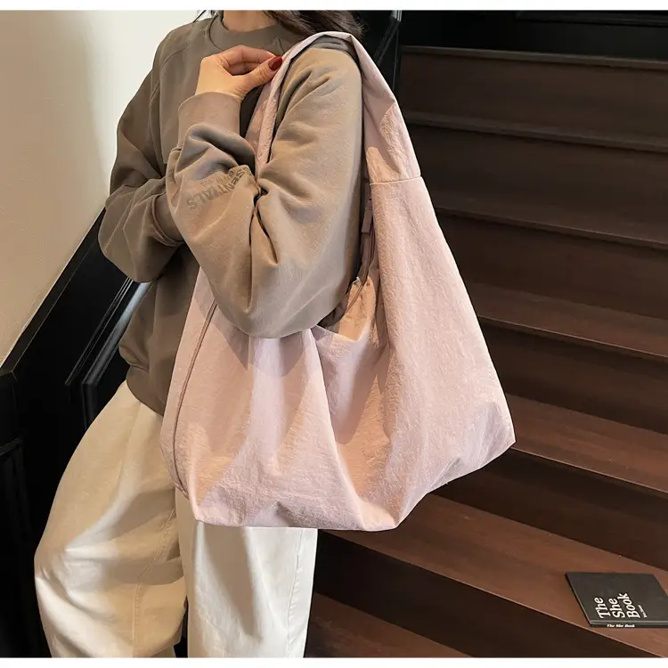 Japanese Korean Style Nylon Tote Bag Women Large Capacity — feature 38