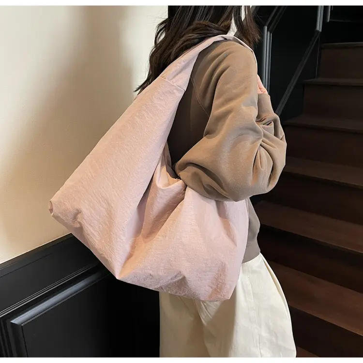 Japanese Korean Style Nylon Tote Bag Women Large Capacity — feature 40
