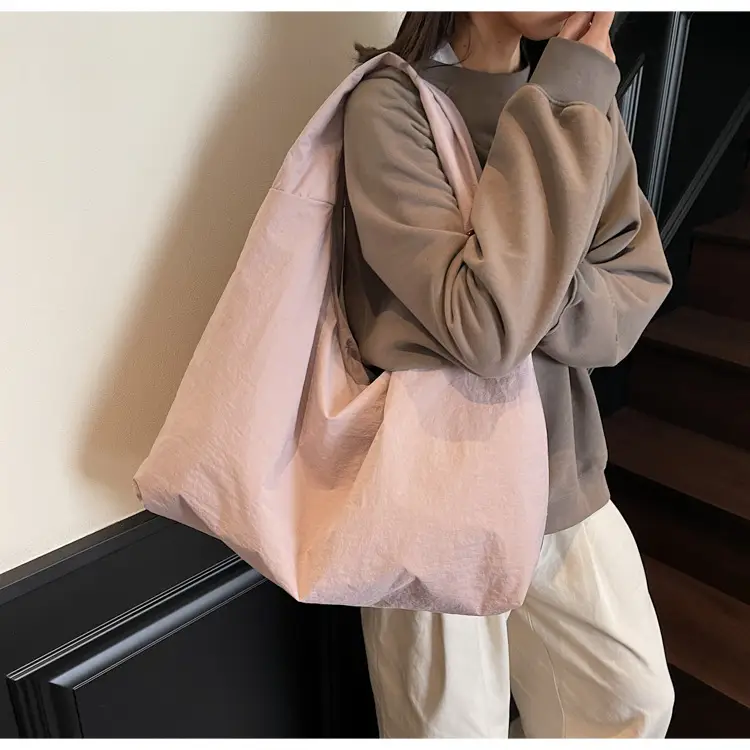 Japanese Korean Style Nylon Tote Bag Women Large Capacity — feature 41