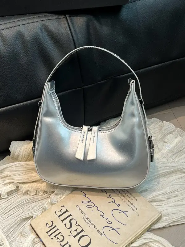 Silver High-End Shoulder Bag for Women 2025 - Image 7