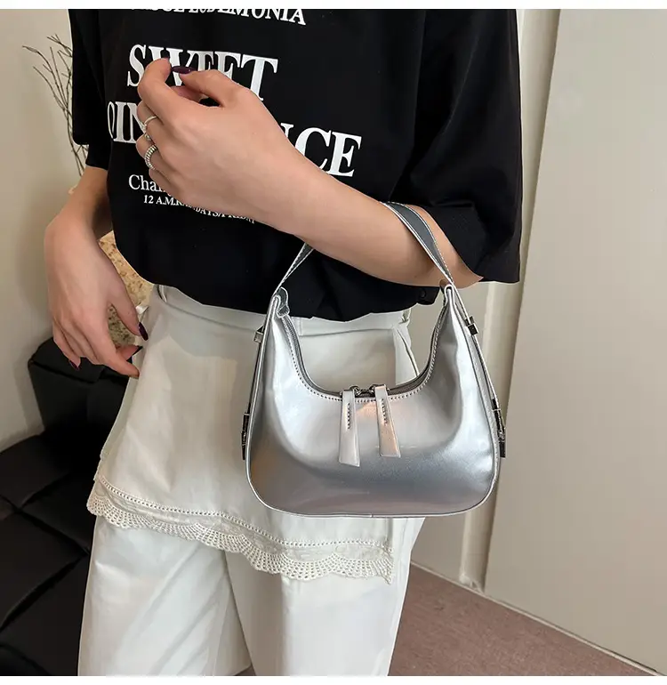 Silver High-End Shoulder Bag for Women 2025 — feature 10