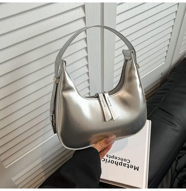 Silver High-End Shoulder Bag for Women 2025 — feature 26
