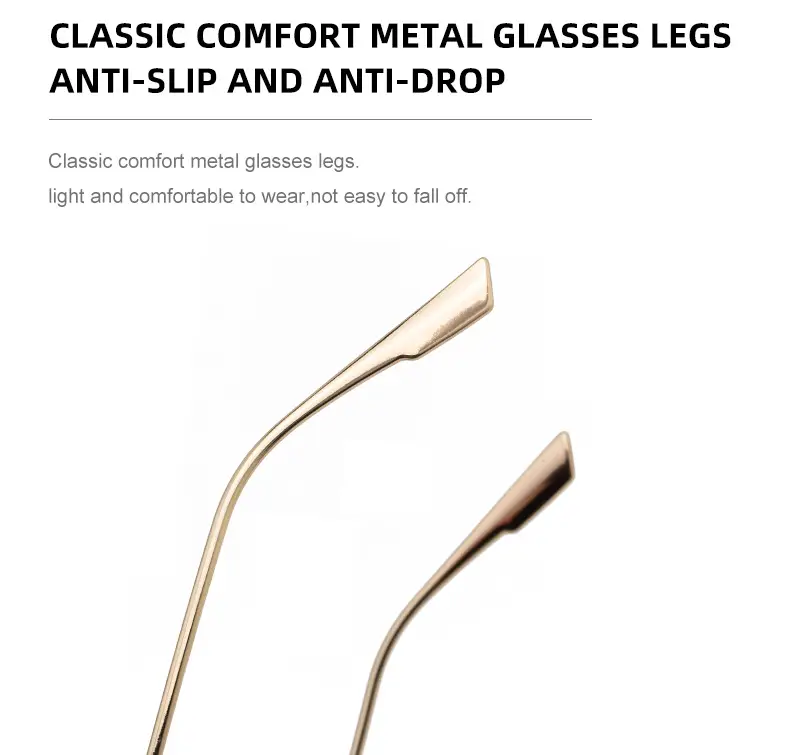 Women's Black Oval Sunglasses with Gold Frame — feature 18