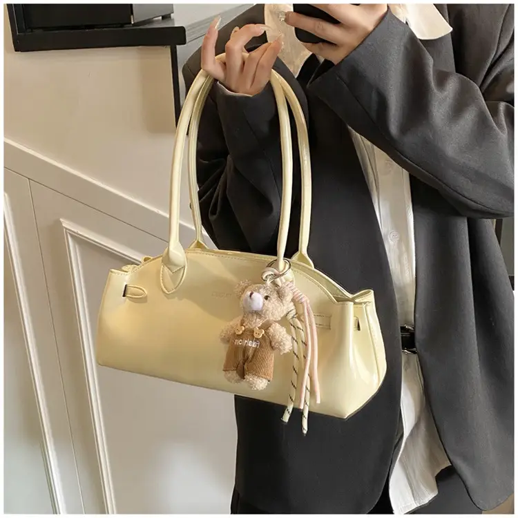 Pink Textured Shoulder Bag for Women 2026 — feature 15