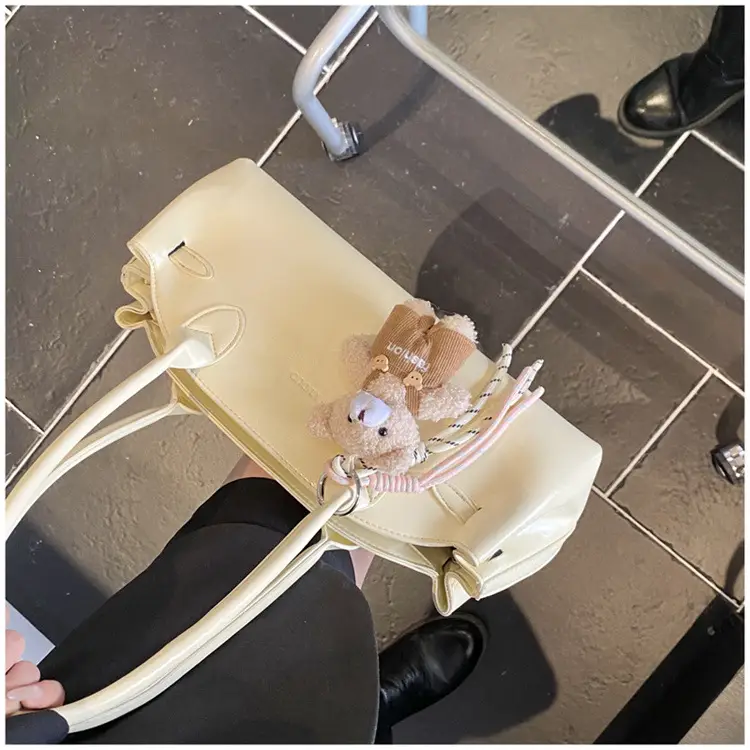 Pink Textured Shoulder Bag for Women 2026 — feature 17