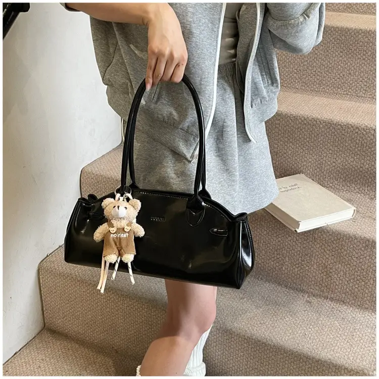 Pink Textured Shoulder Bag for Women 2026 — feature 30