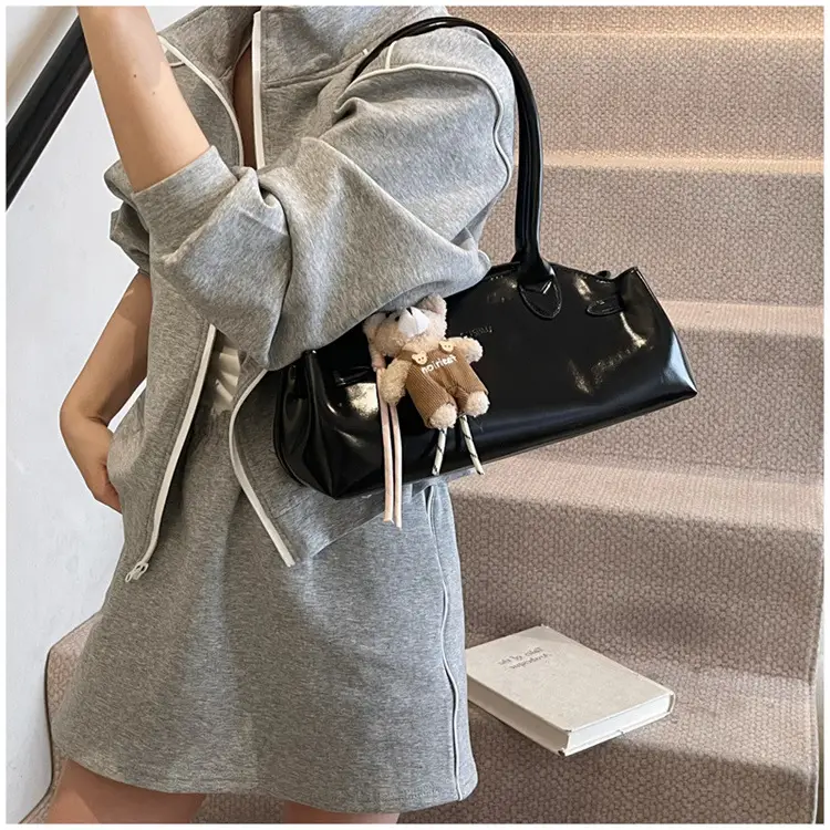 Pink Textured Shoulder Bag for Women 2026 — feature 31