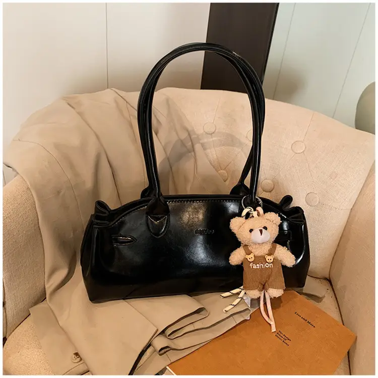 Pink Textured Shoulder Bag for Women 2026 — feature 40