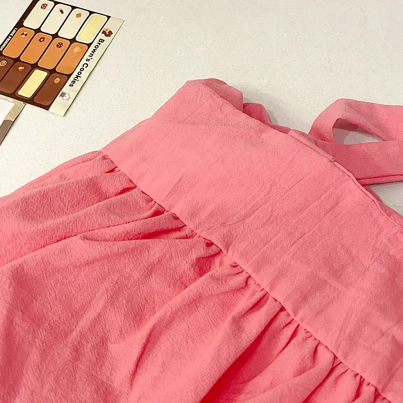 Women's Korean Style Pleated Shoulder Bag Pink White — feature 26