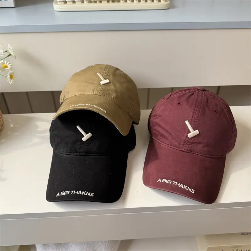 Women Baseball Caps Wide Brim Spring New Casual Sun Shading