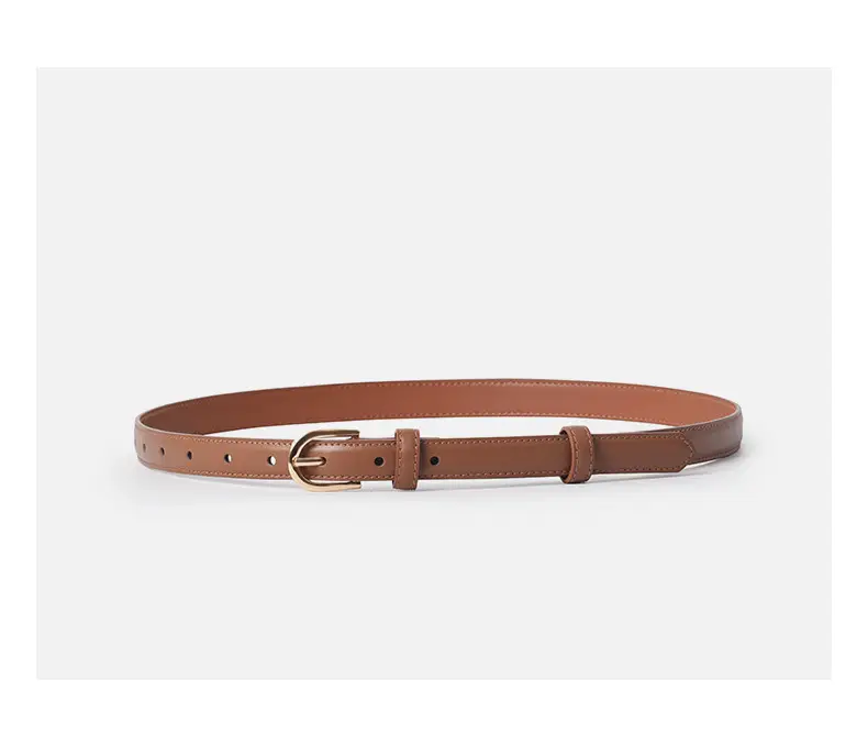 Light Brown Genuine Leather Belt for Women β feature 10