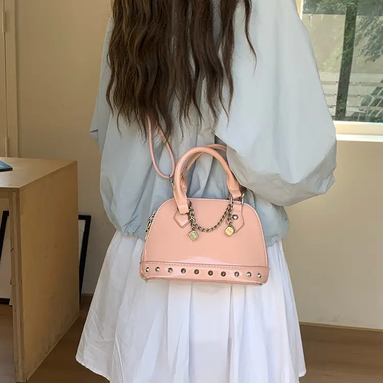 Gold Rivet Shoulder Bag for Women 2025 - Image 4