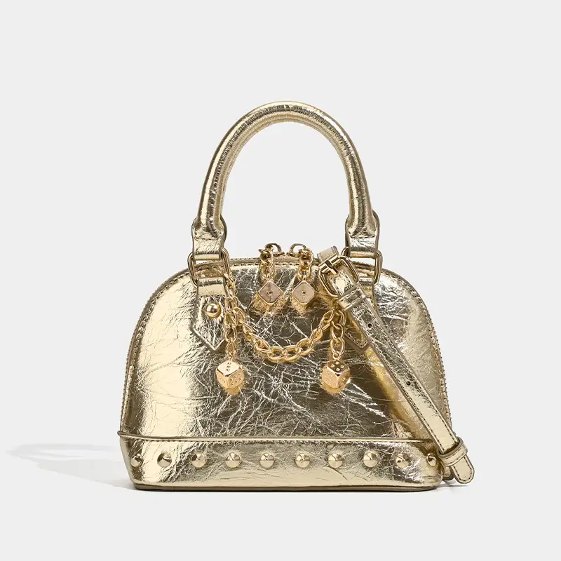 Gold Rivet Shoulder Bag for Women 2025 — feature 13