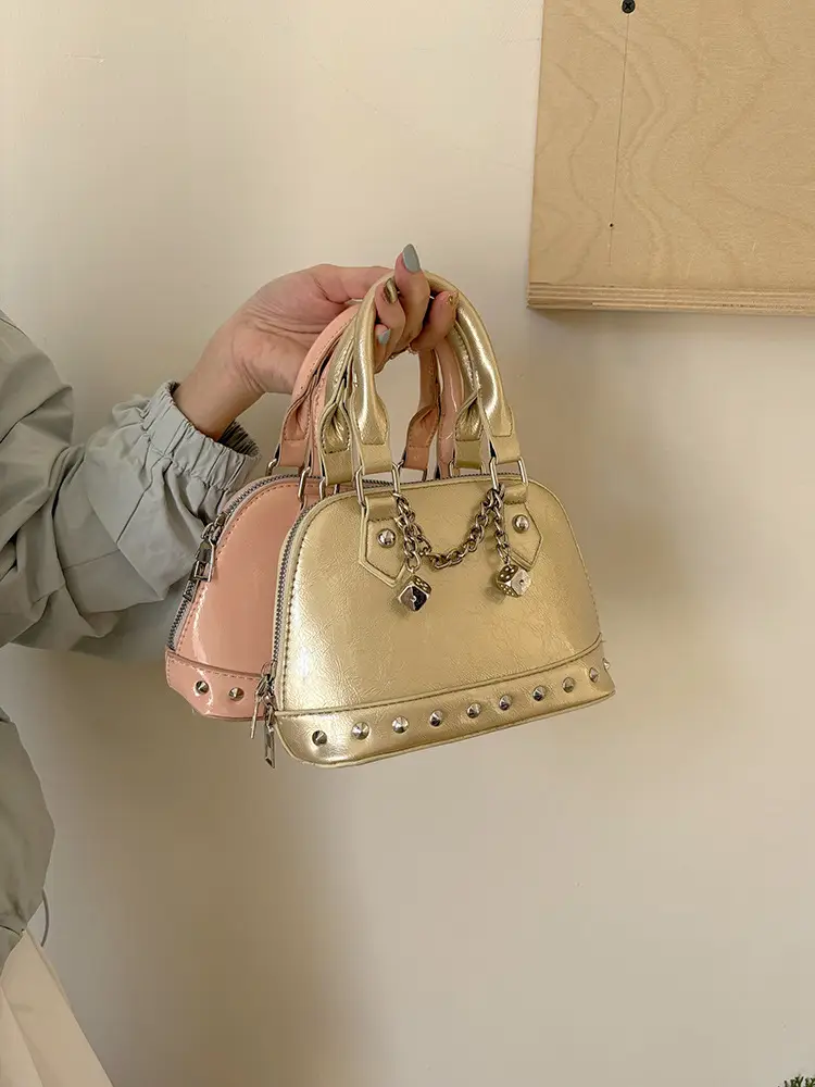Gold Rivet Shoulder Bag for Women 2025 — feature 7
